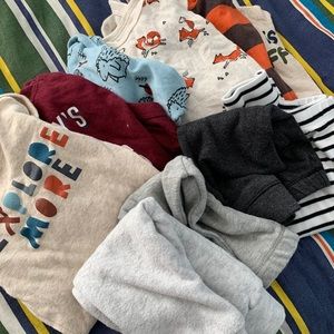 Custom listing, Fox and Hedgehog onesies